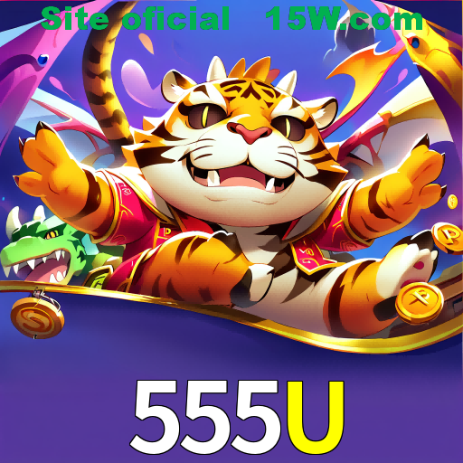 Imagem promocional da 555U mostrando a plataforma e suas vantagens